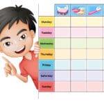 School timetable template