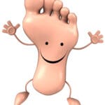 Funny Toe Cartoon Characters